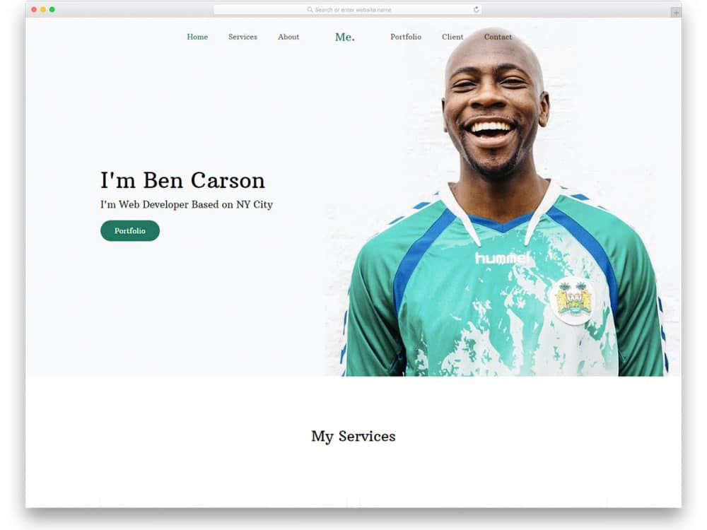 Ben Carson's personal website
